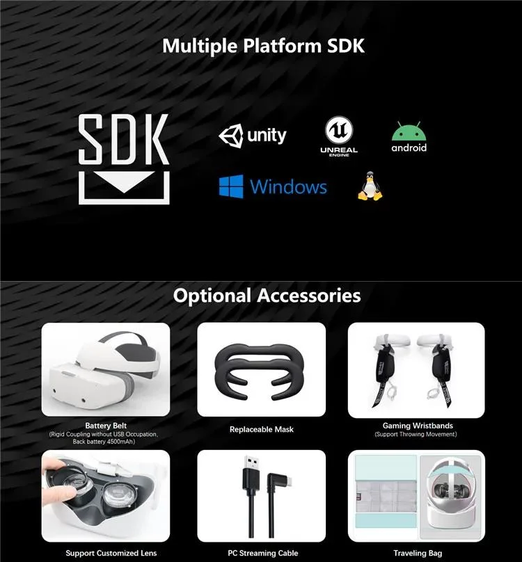 Factory Direct Sales Virtual Reality Vr Box Movie/Book/Photo/Game 3D Glasses Vr Glasses