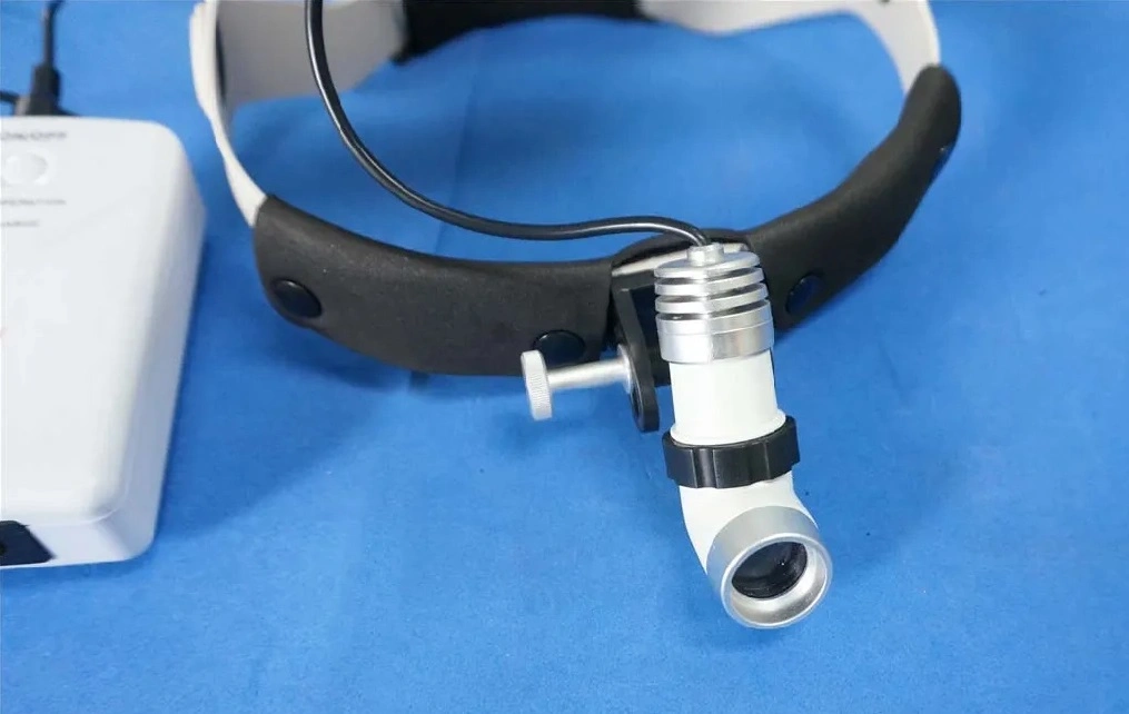 20000lux Hospital LED Medical Headlight with 3.0X Surgical Loupes