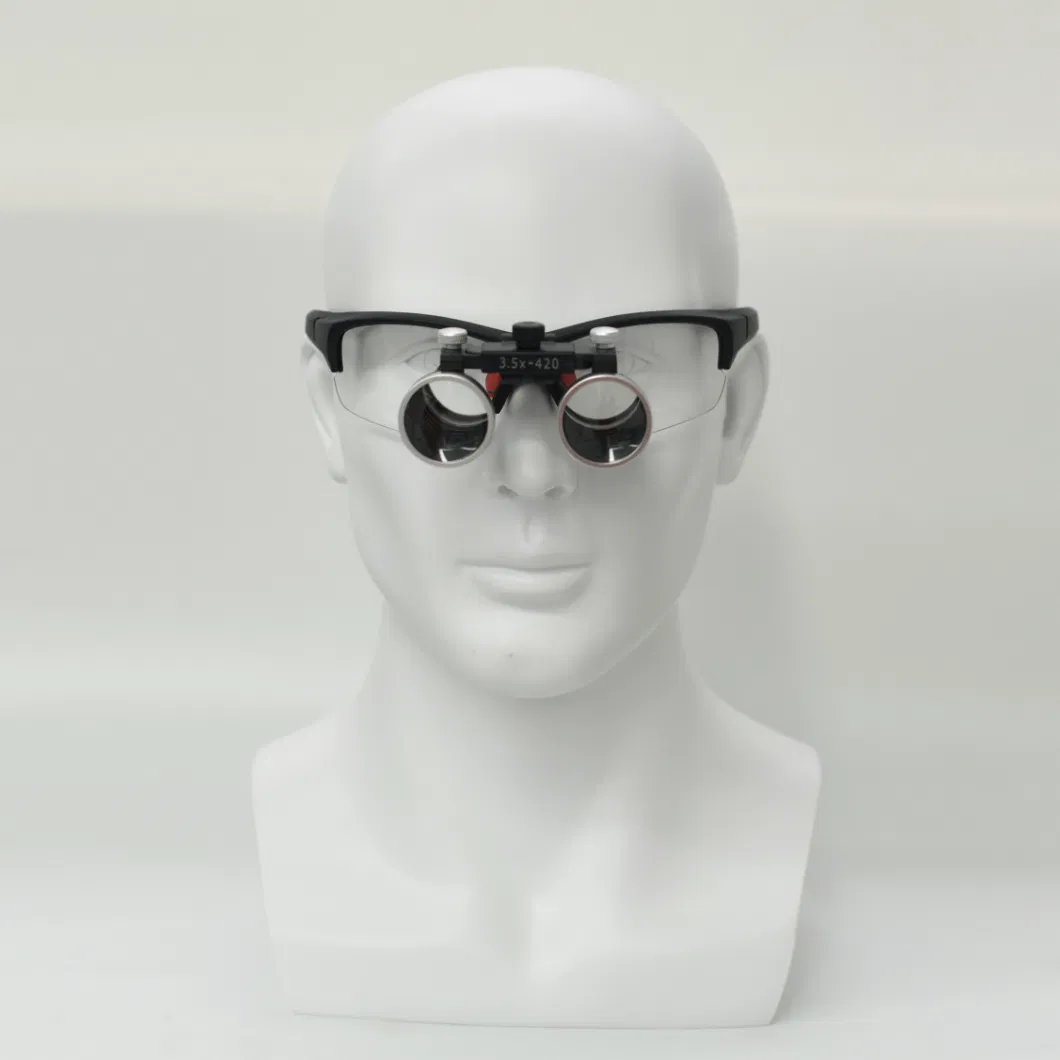 2.5X Wearing Style Binocular Dentist Loupes Magnifier Medical Operation Dental Magnifying Glass