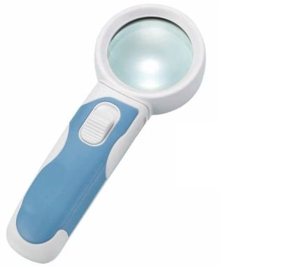 2 LED Handheld Magnifying Glass Magnifier 10X Magnification Power (BM-BG1007)