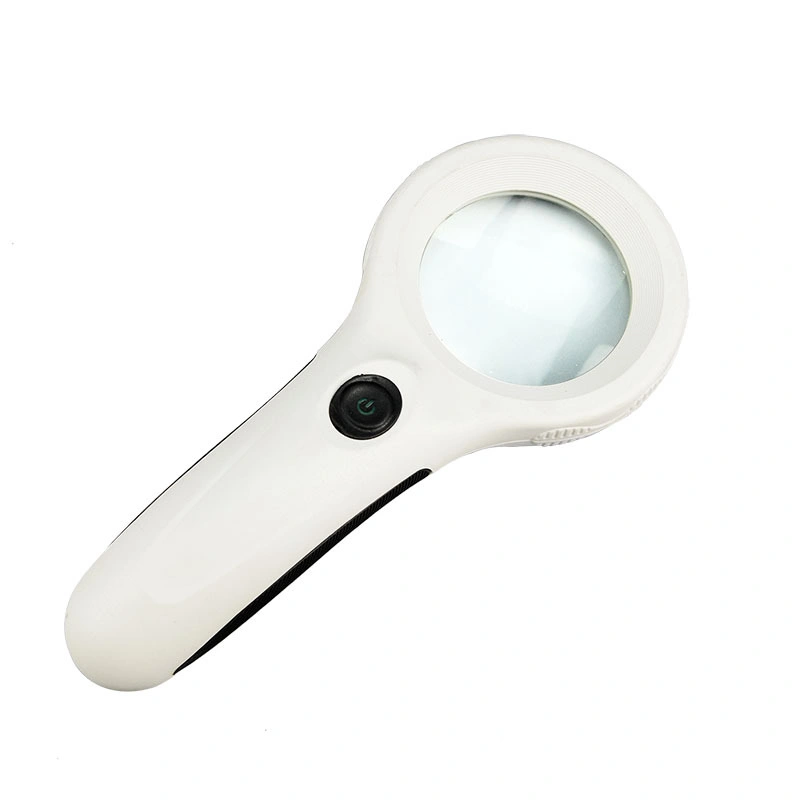 Handheld Magnifying Glass LED Illuminated Magnifier UV Lamp