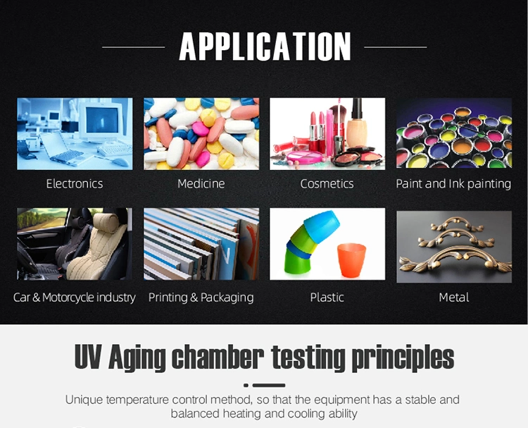 Lab UV Aging Test Chamber UV Accelerated Weathering Test Equipment/Test Instrument