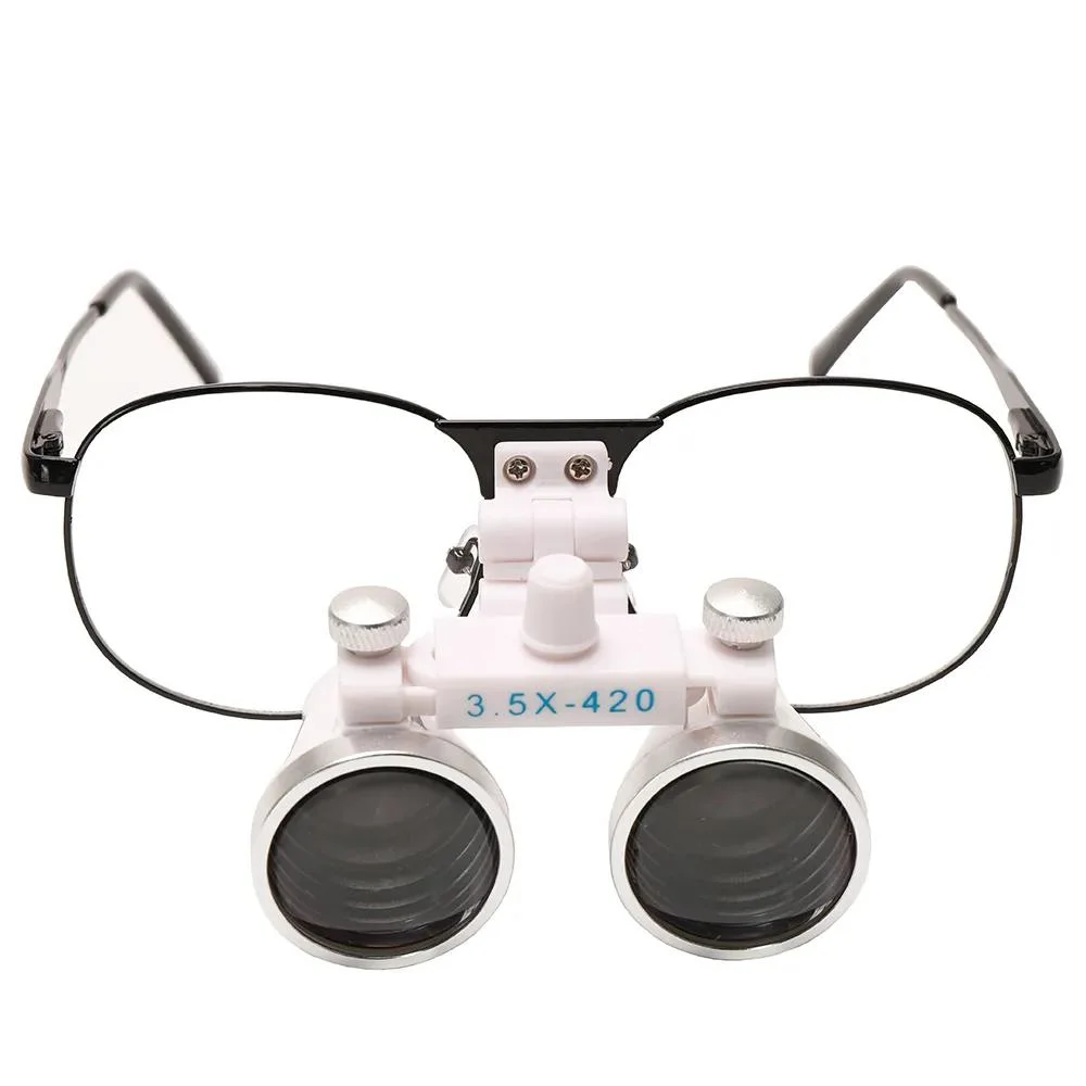 2.5X Metal Frame Dental Loupes Medical Magnifier Surgery Surgical Magnifying Glass