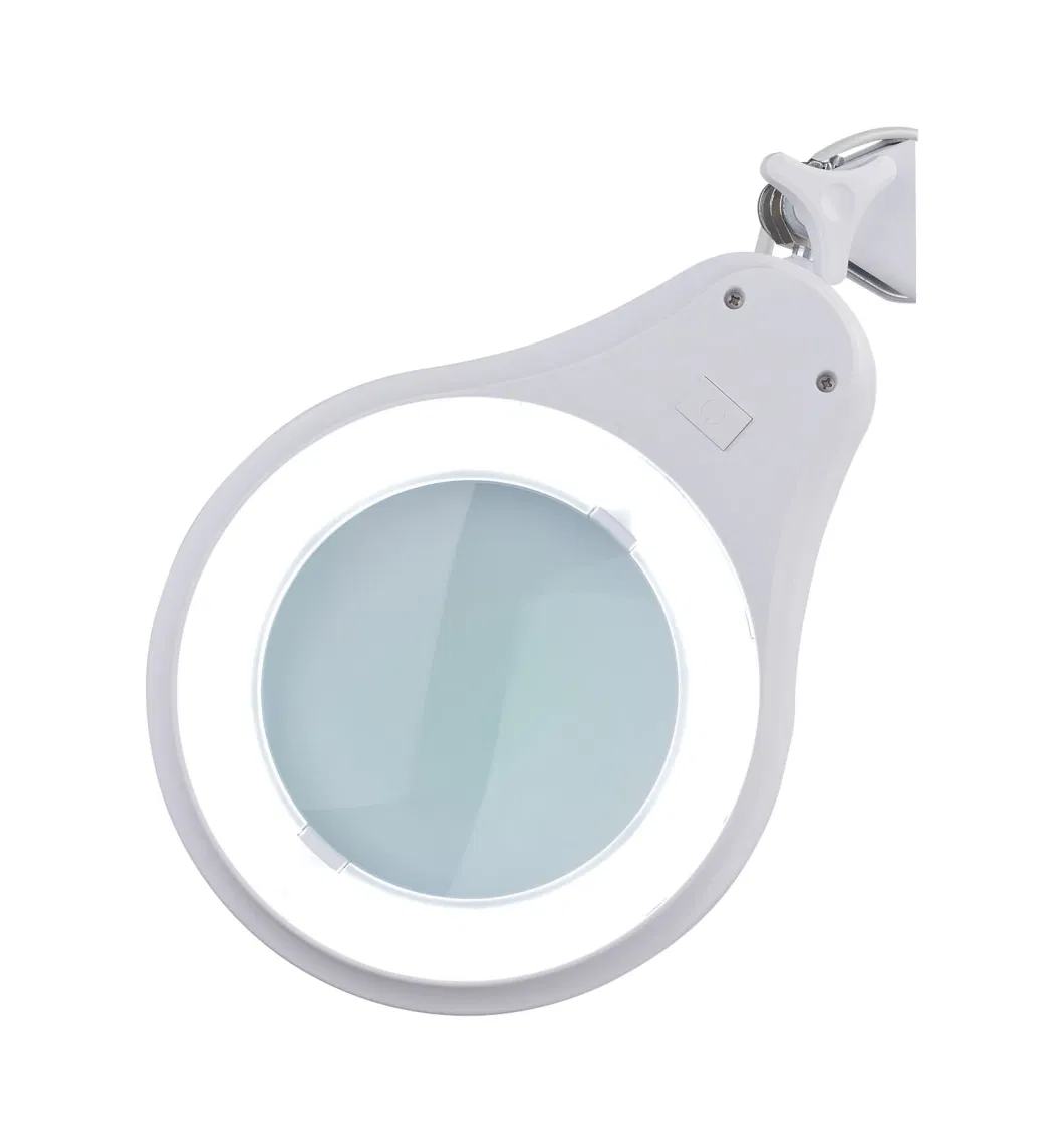 Table Clamp Mount Magnifier Optical Glass LED Magnifying Lamp (BM-9003LED-TS)