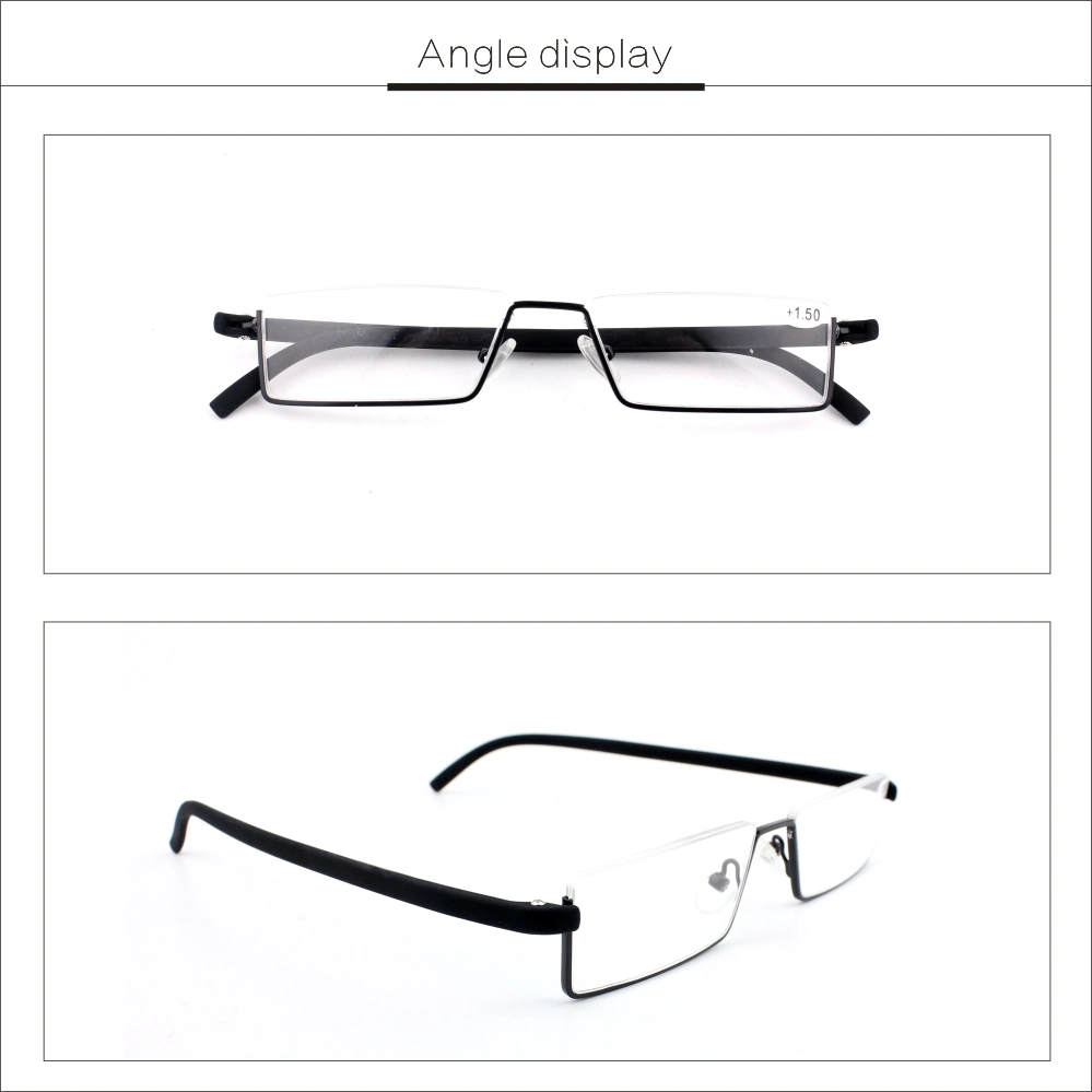 Mini Women Men Prescription Tr90 Magnifying Reading Glasses with Case