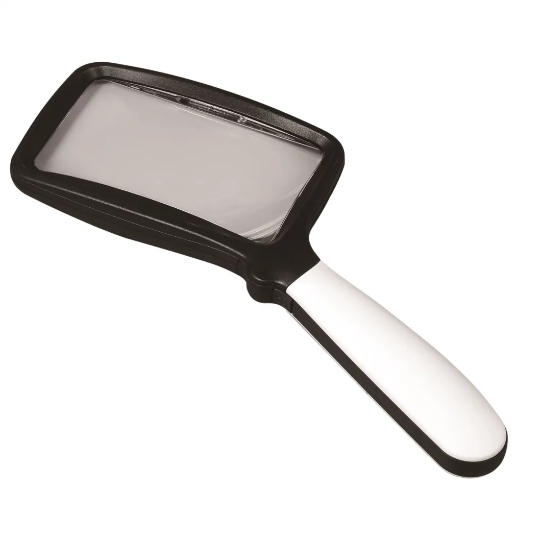 Handheld Magnifier Metal Magnifying Glass for Reading