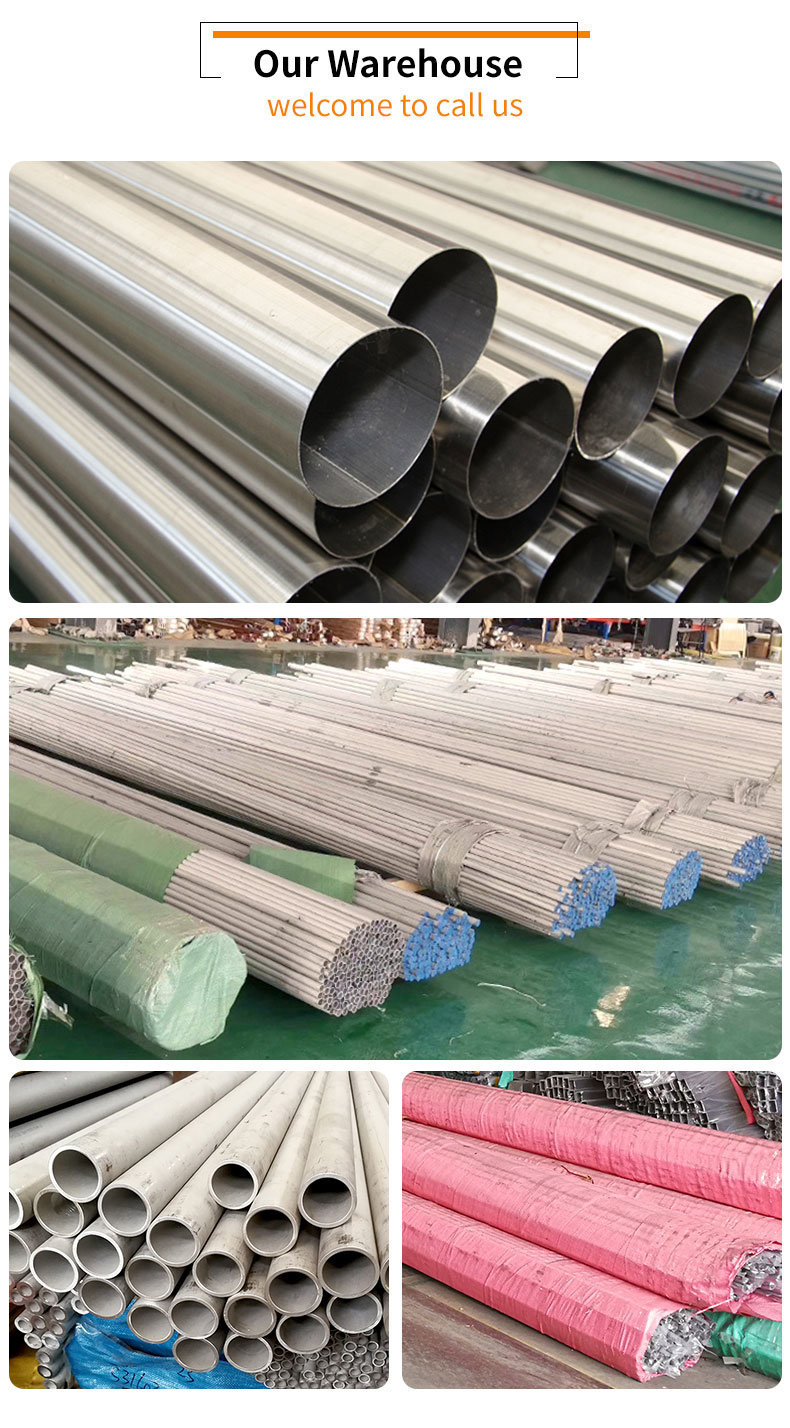 Stainless Steel Round Pipe 402 201 304L 316L 410s 430 20mm 9mm 304 Stainless Steel Tube