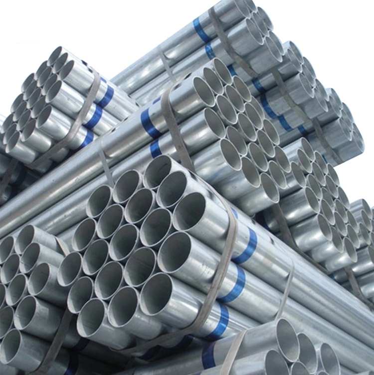 St42 Galvanized Seamless Round Steel Pipe ASTM Standard A106 B Galvanized Round Steel Pipe