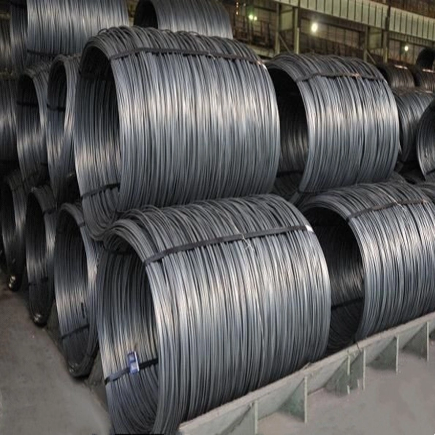 5.5-34mm Q195 Q235 SAE1006-1022 Hot Rolled Steel Wire Rod