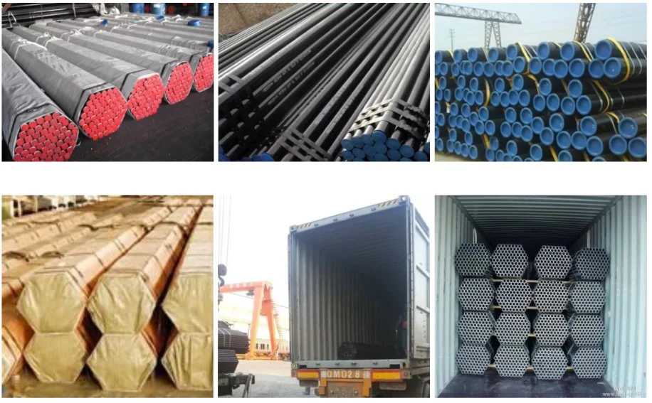 St42 Galvanized Seamless Round Steel Pipe ASTM Standard A106 B Galvanized Round Steel Pipe