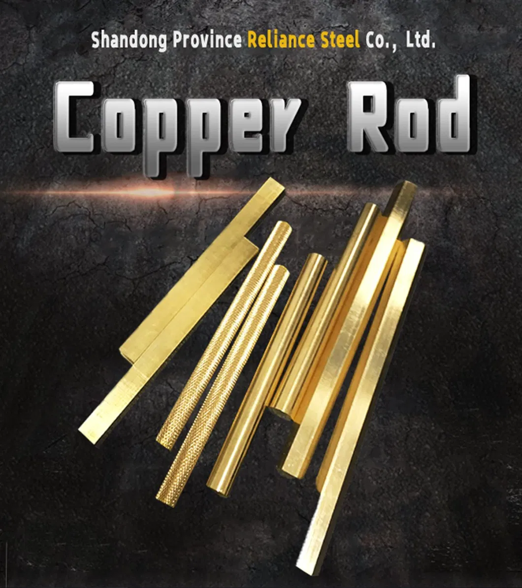 Spot Brass Round Rod Lead-Free H65 Brass Rod