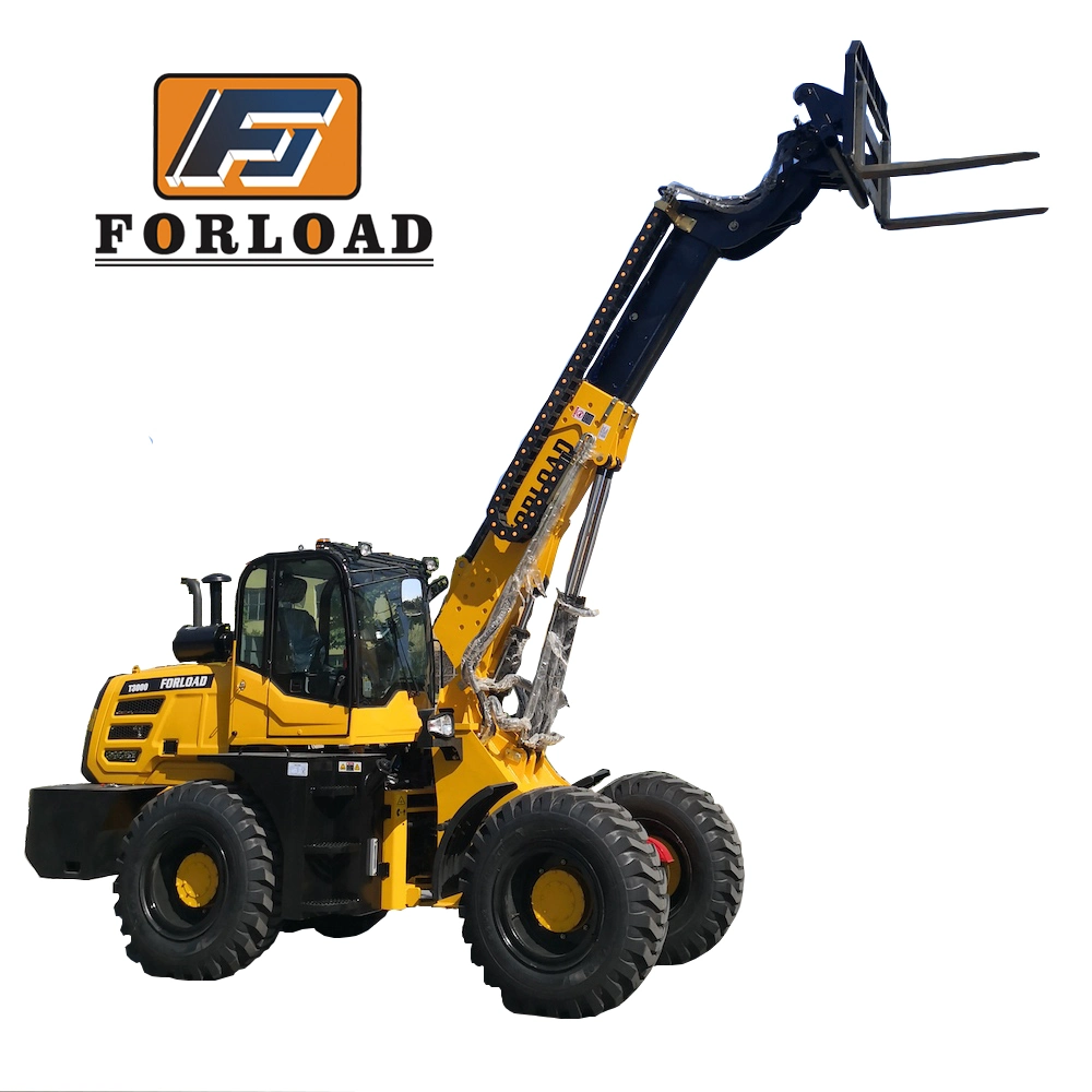 Forload Mini Telescopic Handler 1500kgs 2000kgs Compact Telescopic Wheel Loader