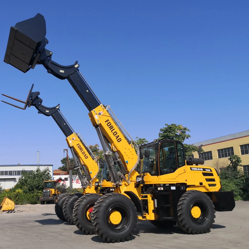 Forload Mini Telescopic Handler 1500kgs 2000kgs Compact Telescopic Wheel Loader