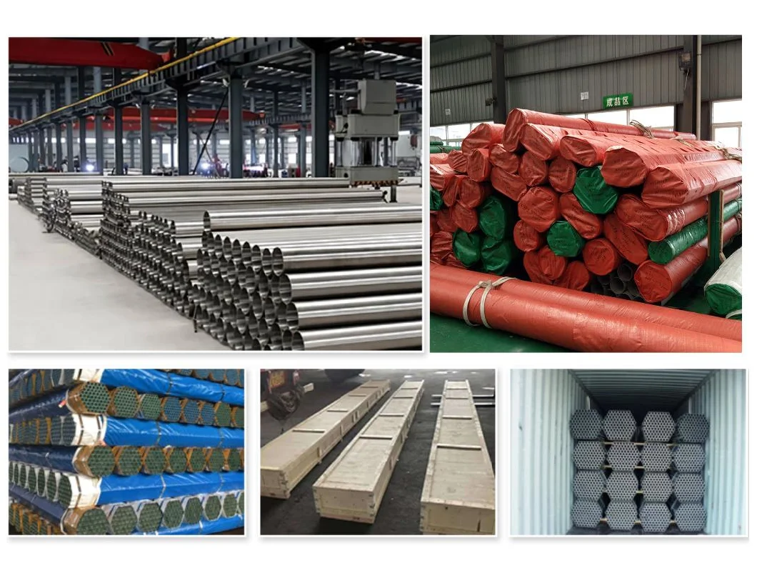 Factory Direct Pipe Extruded Aluminum Round Square Tube