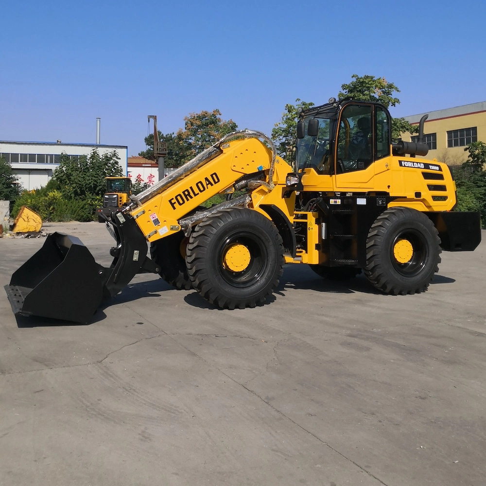 Forload Mini Telescopic Handler 1500kgs 2000kgs Compact Telescopic Wheel Loader