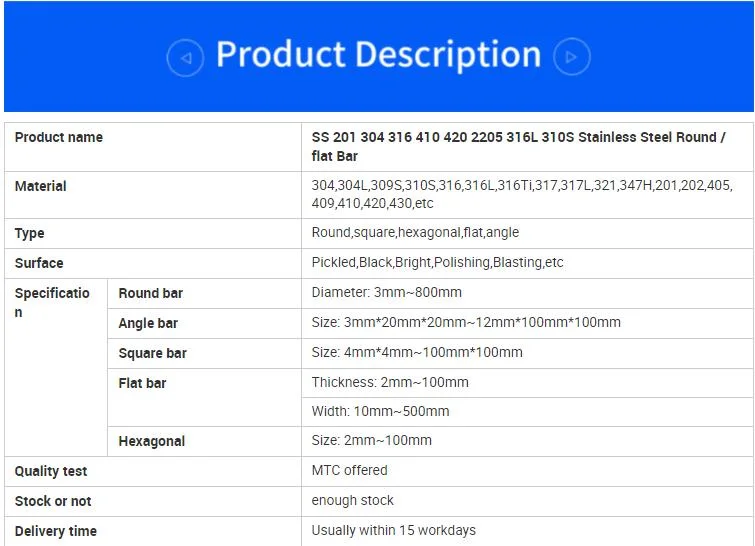 DIN Standard 1.0503 1.0540 Round Steel Bar Carbon Steel Round Bar