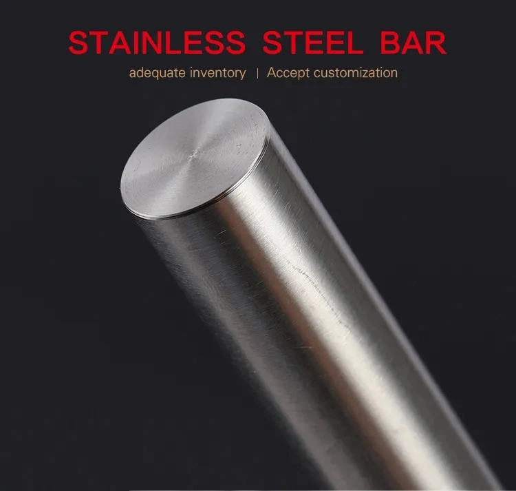 Customize Precision 201 304 310 316 321 904L ASTM A276 17-4 pH &630 Stainless Steel Round Bars 1mm 2 mm 8mm Stainless Steel Metal Rod