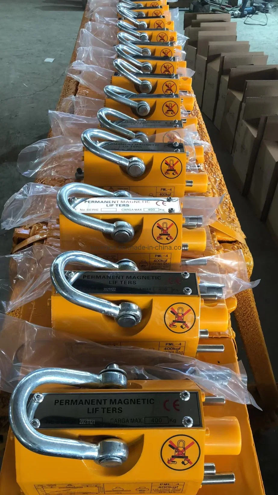 Steel Plate Permanent Magnetic Lifter Factory for Round Steel with OEM Service