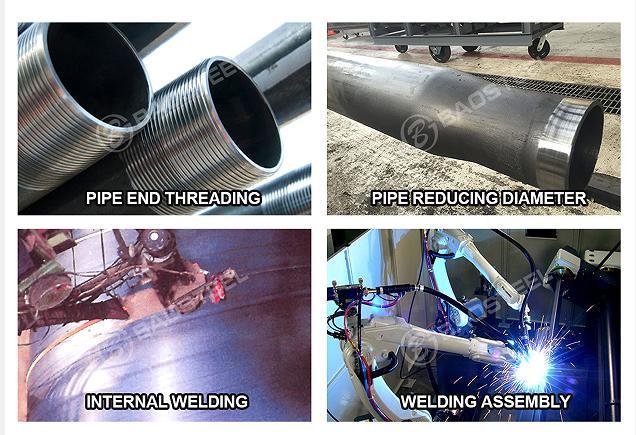 0.4-12mm Wall Thickness Q235 Galvanized Round Tube Bsen10217 Q235 1/8&quot;-24&quot;Galvanized Round Pipe