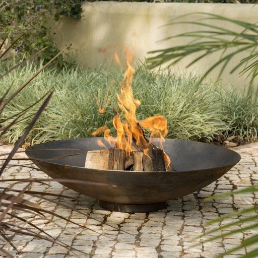 Outdoor Metal Round Garden Decorative Corten Steel Rusty Fire Pit