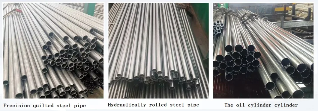 Telescopic Hydraulic Cylinder Barrel St52 Hard Chrome Plated Seamless Honed Tube