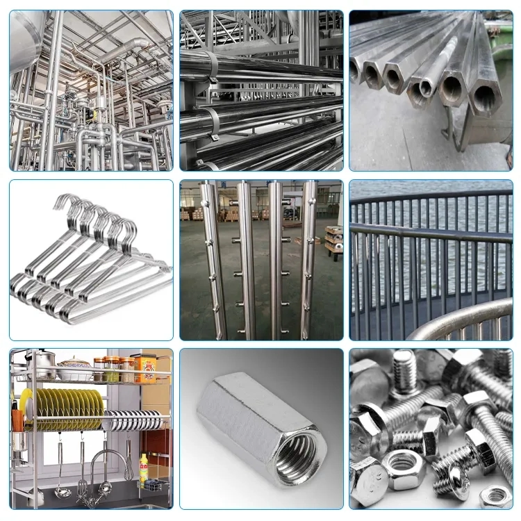 Customize Precision 201 304 310 316 321 904L ASTM A276 17-4 pH &630 Stainless Steel Round Bars 1mm 2 mm 8mm Stainless Steel Metal Rod