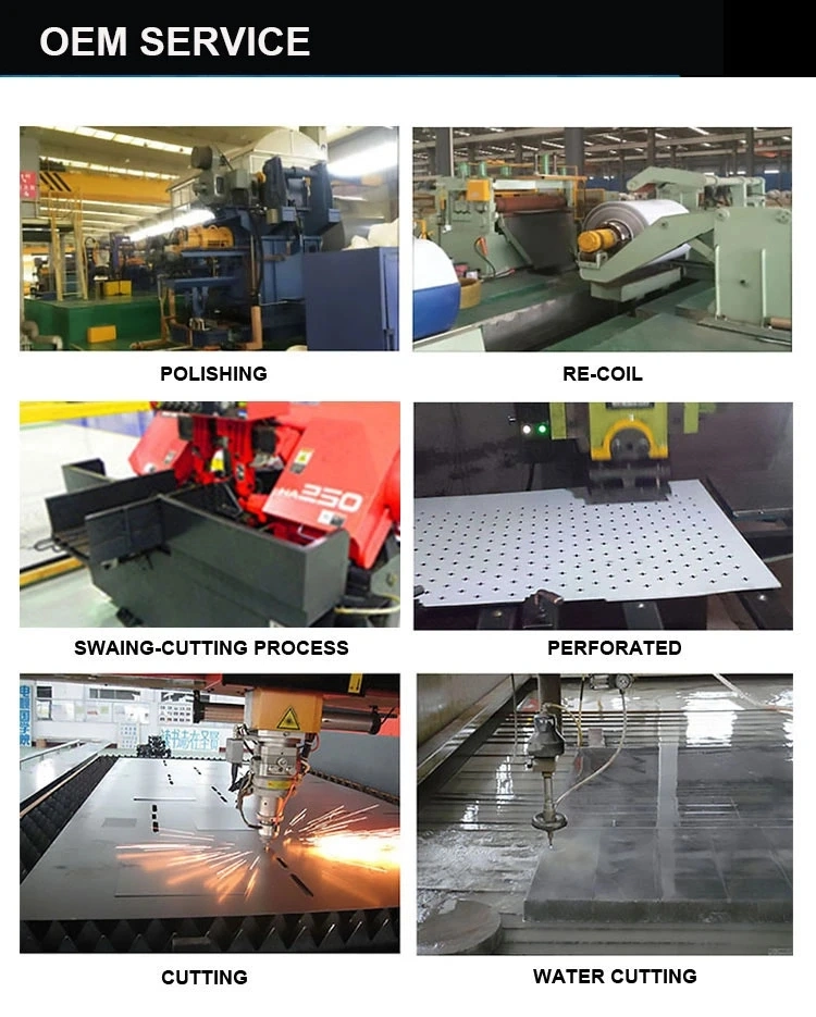 Stainless Steel Metal Sheet 304 Perforated Round Hole Steel Plate