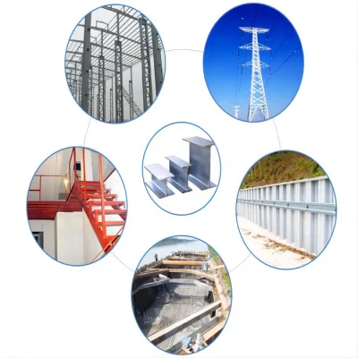 Prime qualità caldo laminato a buon mercato Prezzo 12 pollici acciaio H Travi ASTM A36 acciaio zincato carbonio Profilo H Prezzo trave Barra in acciaio