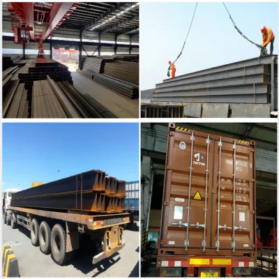 Prime qualità caldo laminato a buon mercato Prezzo 12 pollici acciaio H Travi ASTM A36 acciaio zincato carbonio Profilo H Prezzo trave Barra in acciaio