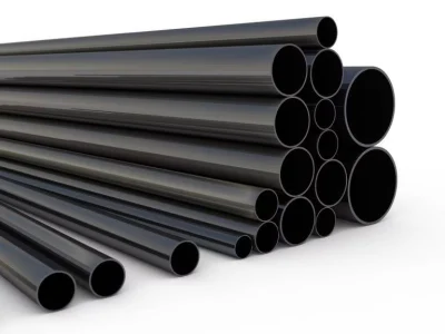 Tubi di acciaio di sale laminato a caldo tubo di acciaio al carbonio nero DIN1629 St37 St45 ST52 A106 A53 acciaio dolce senza saldatura rotondo Tubo meccanico