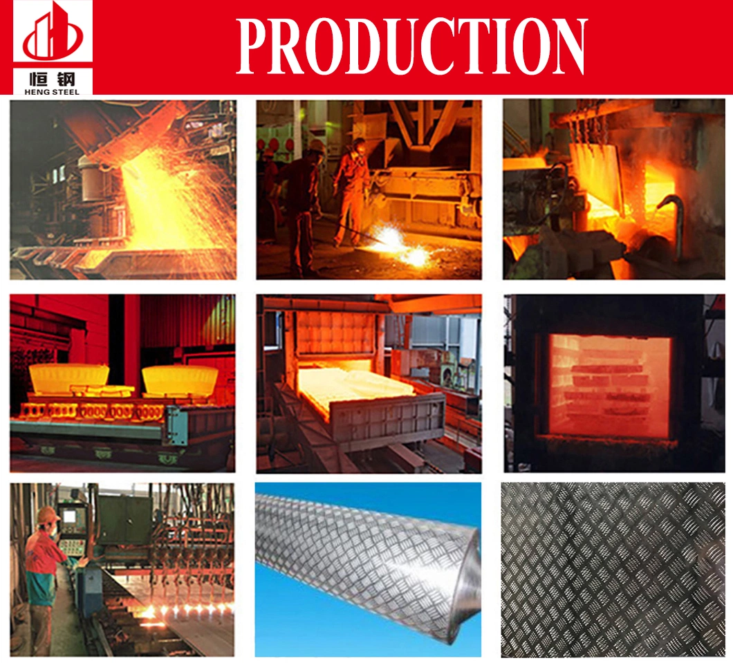 5 Bars Round Bean Ss400 A36 Carbon Checkered Steel Plate
