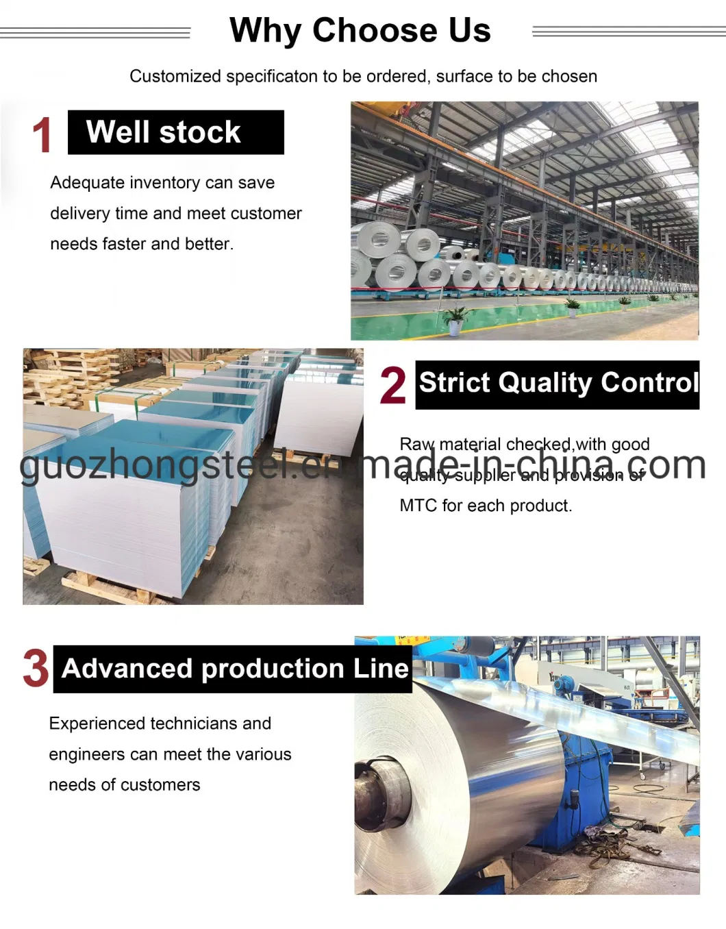 High Quality/2mm/3mm/6mm/Metal Rod 2b/No. 4/Mirror Surface Stainless Steel Round Bar