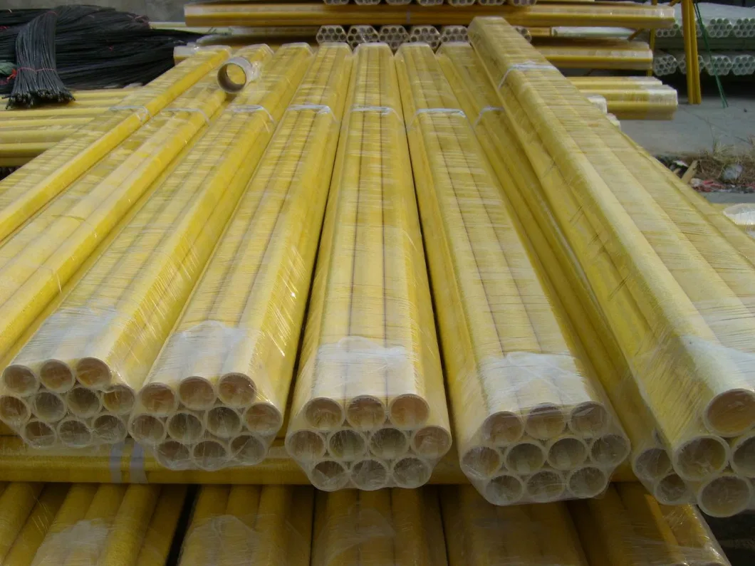 Pultruded UV High Strength Fiberglass Round Tube/FRP Round Tube