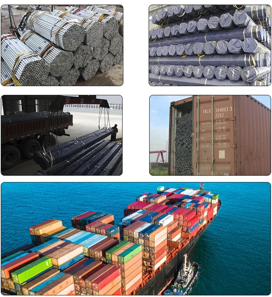 Hot Cold Rolled ASTM A53 A106 A120 A333 Alloy Electro Galvanized Hollow Tube Section Round Structural Stainless Steel Carbon Seamless Tube