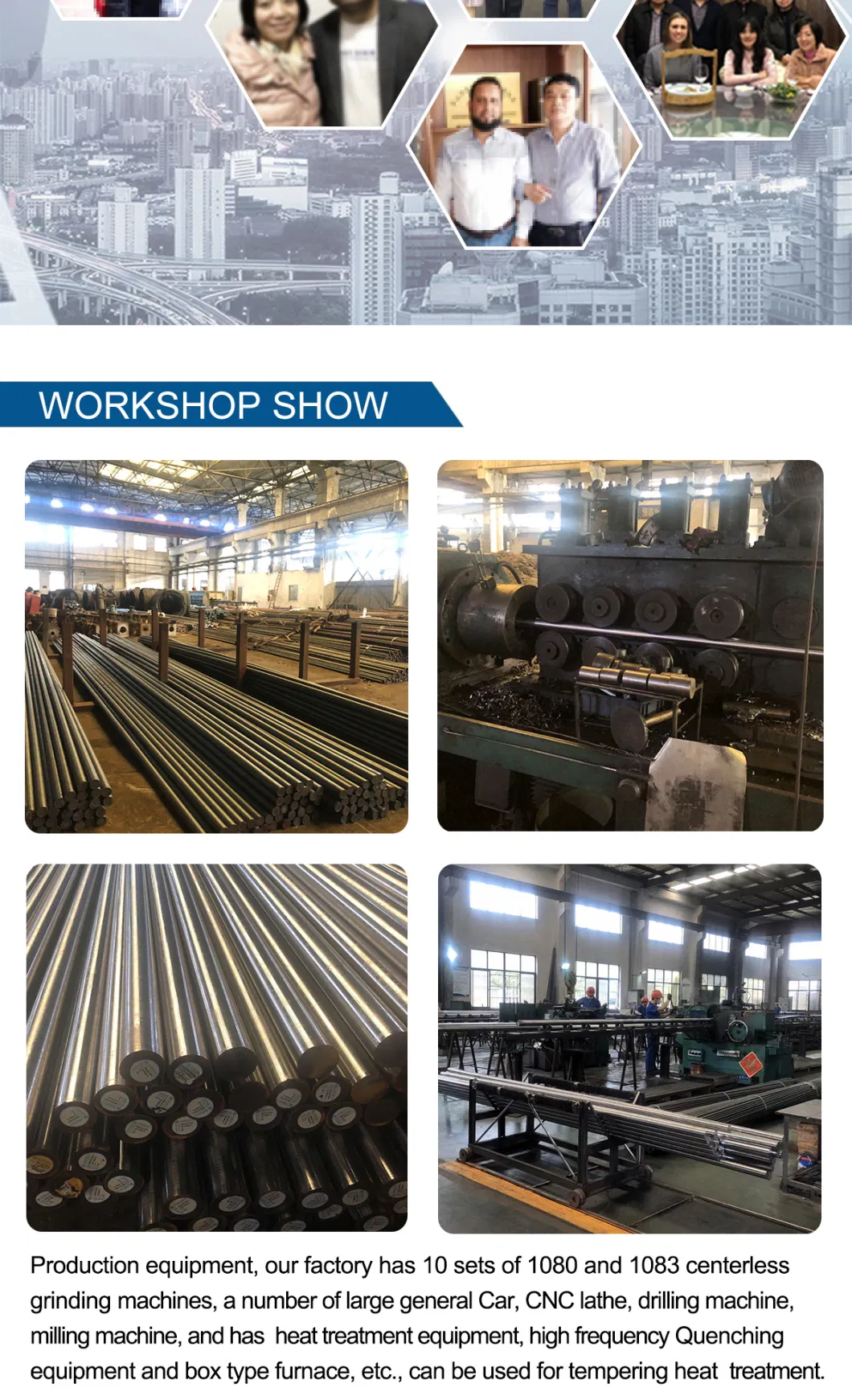 Cold Drawn Steel Bar for En8 Shaft Round Steel Bar