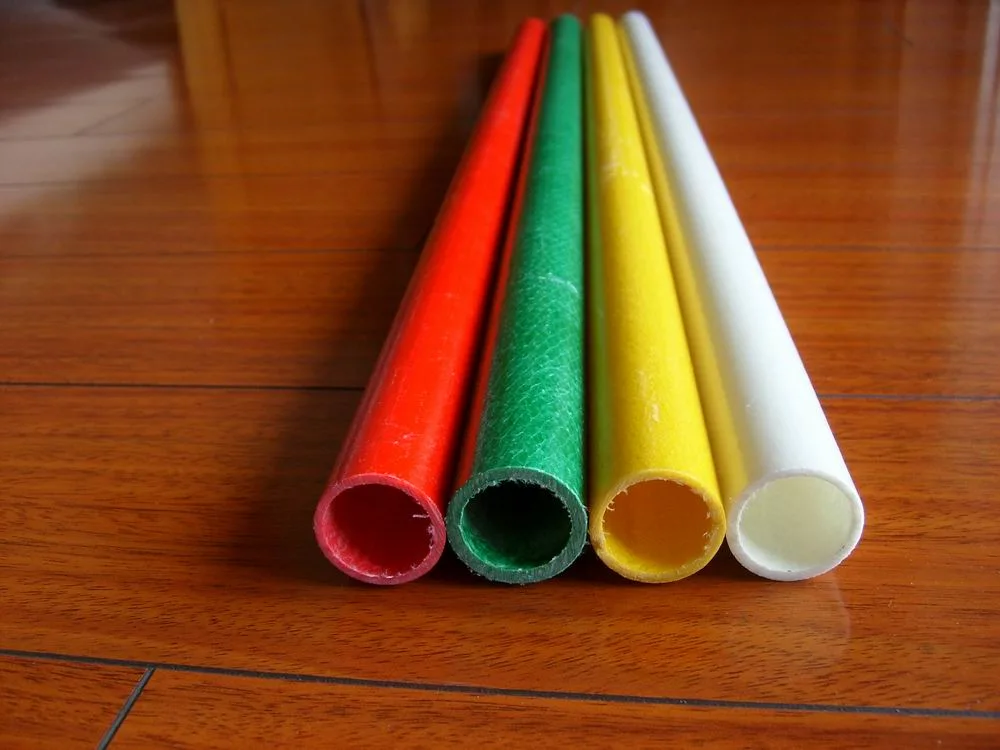 Pultruded UV High Strength Fiberglass Round Tube/FRP Round Tube