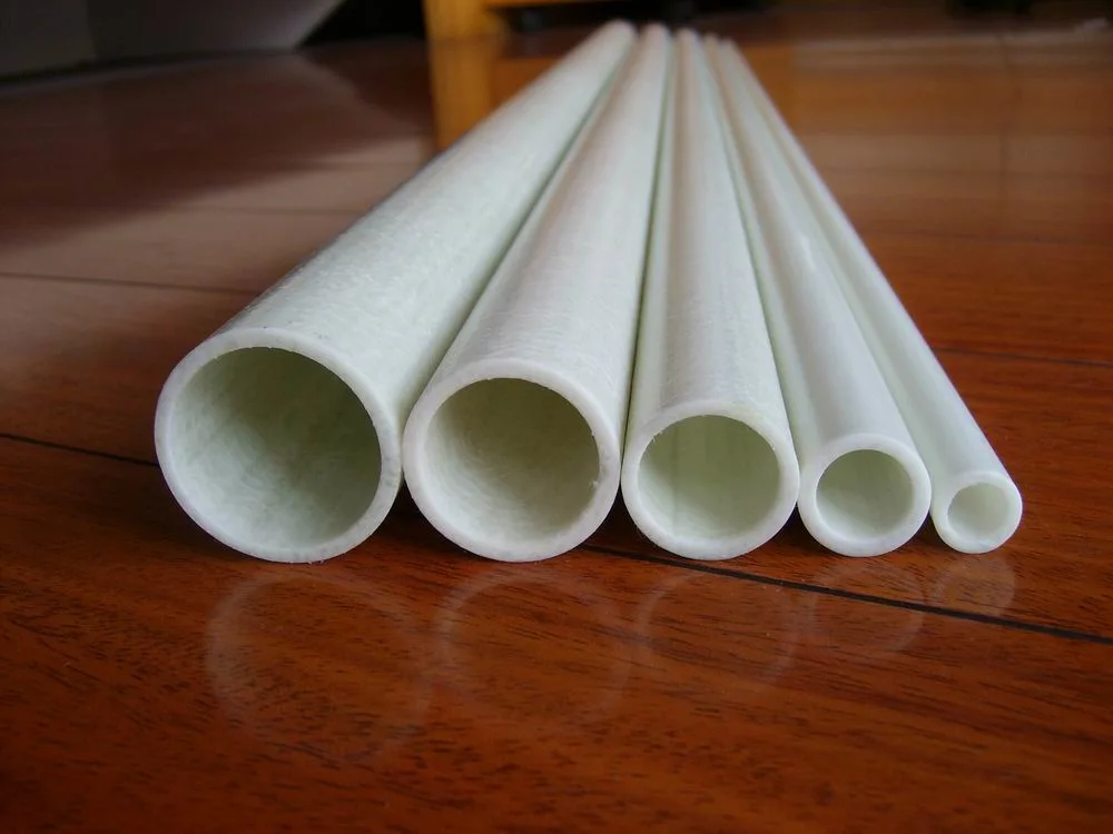 Pultruded UV High Strength Fiberglass Round Tube/FRP Round Tube