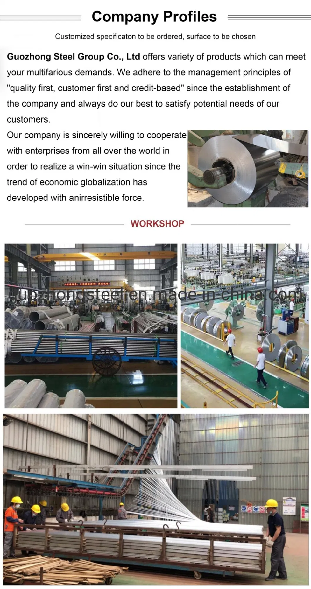 High Quality/2mm/3mm/6mm/Metal Rod 2b/No. 4/Mirror Surface Stainless Steel Round Bar