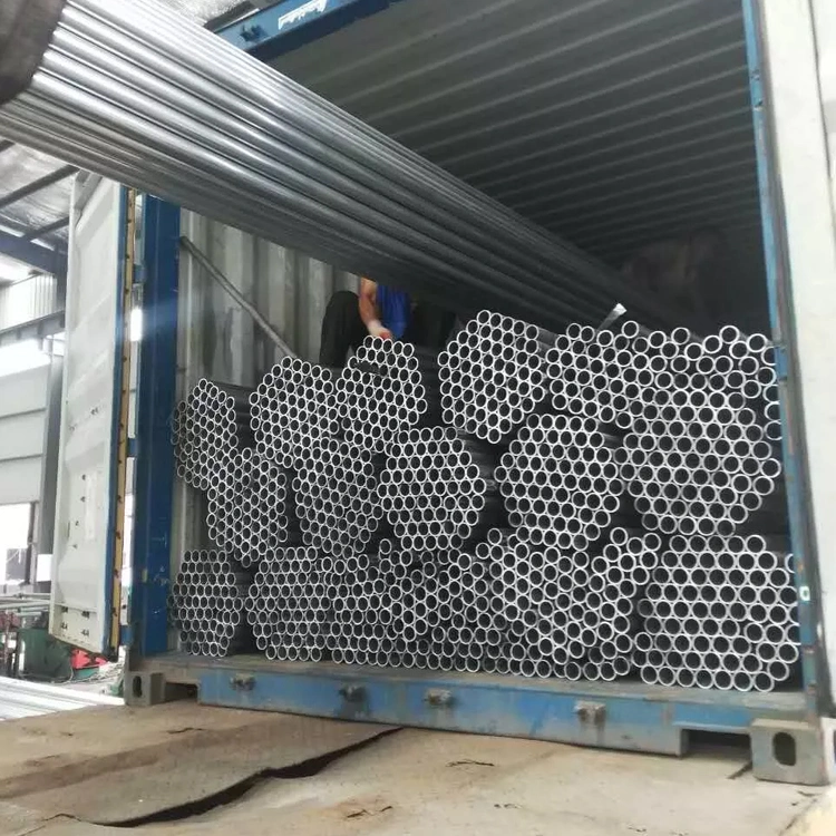 ASTM A53 Hot Rolled Mild Carbon Steel Zinc Coated 7 Inch ERW Welded Galvanized Steel Pipe and Tubes