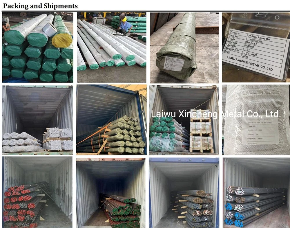 Scm440 42CrMo4 SAE AISI 4140 En19 1.7225 High Tensile Hot Rolled Steel Round Bar Steel Bar