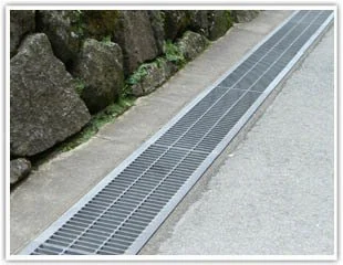 Galvanized Platform Deck Drain Separate Stainless Steel Round Bar Overflow Grating for Manhole Cover