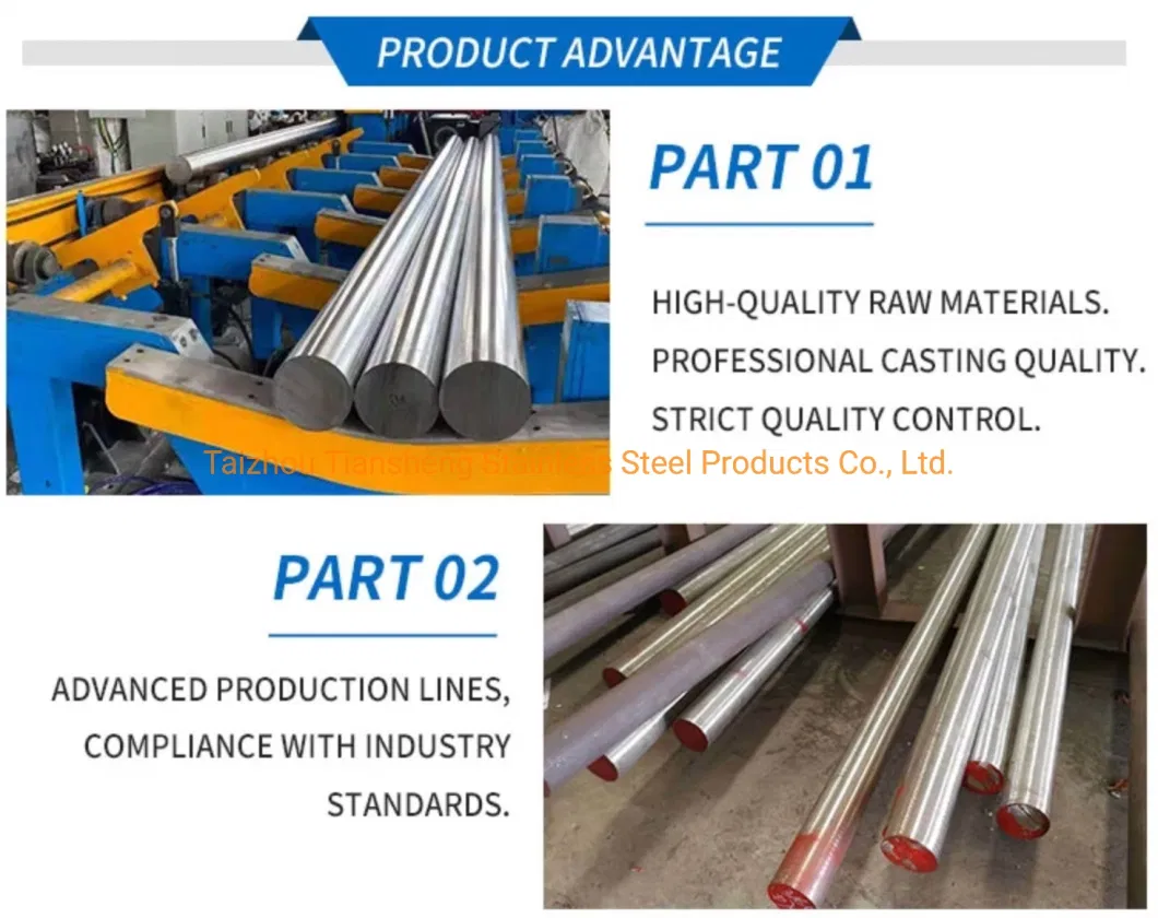 201 303 303se 303cu 304 304L 304f 316 316L 316f 310S 321 2205 904L Cold Drawn Hot Rolled Bright Polished Stainless Steel Round/Square/Hexagonal/Flat/Angle Bar