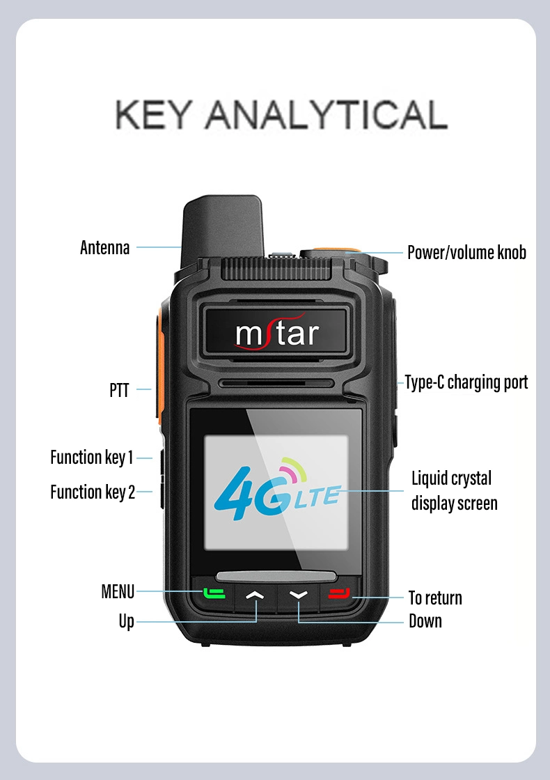 Mstar M-268 Ham Radio Walkie Talkie