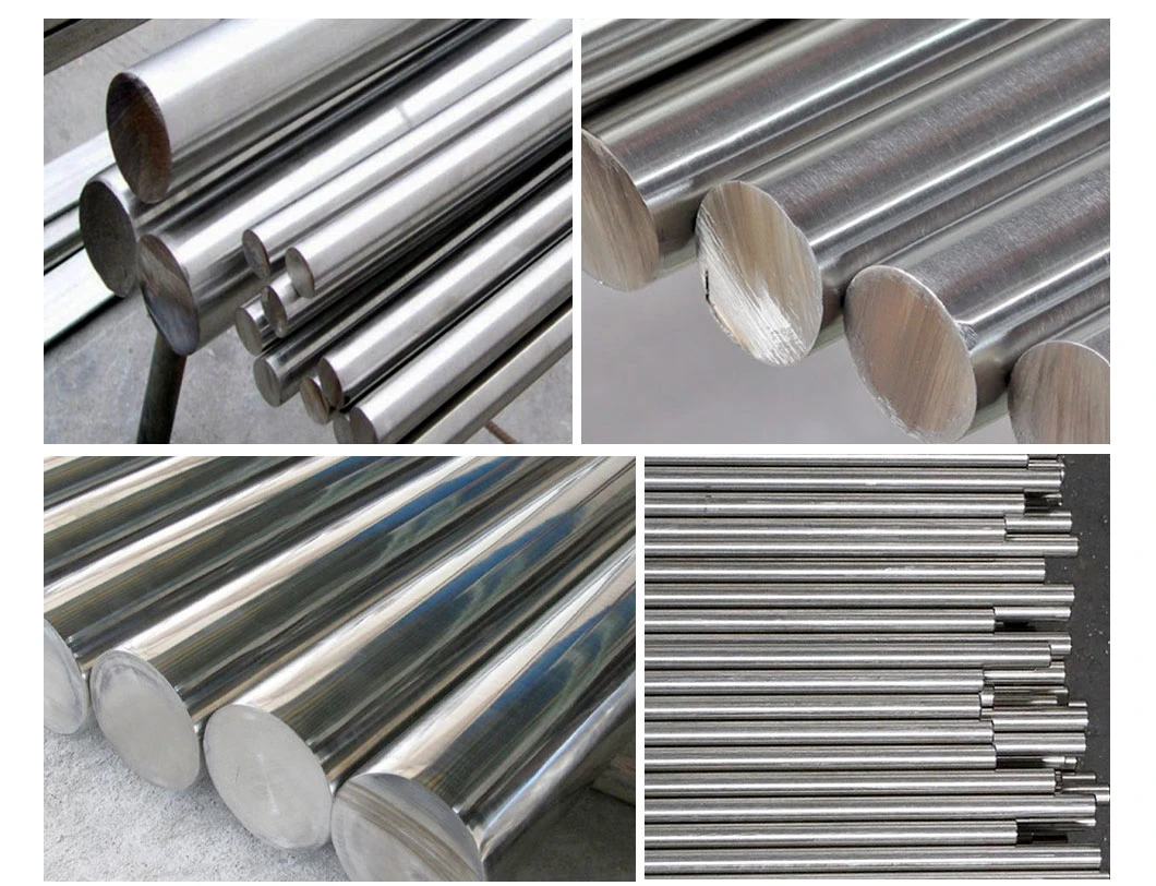 Hot Rolling Cold Drawn Ss 201 304 316 310S 309S 409 Round Stainless Boiler Precision Honed Seamless Steel Bar