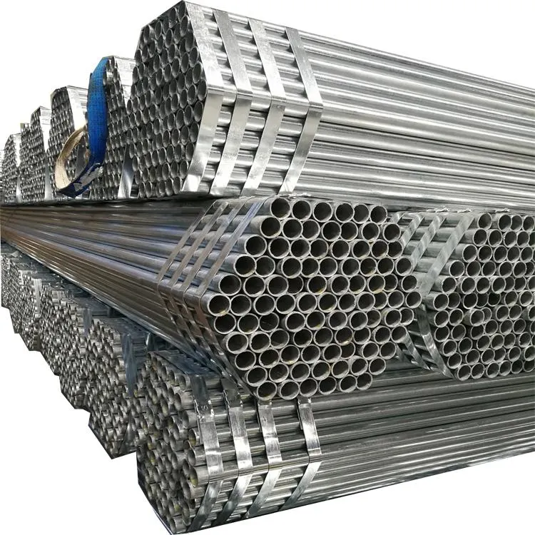 ASTM A53 Hot Rolled Mild Carbon Steel Zinc Coated 7 Inch ERW Welded Galvanized Steel Pipe and Tubes