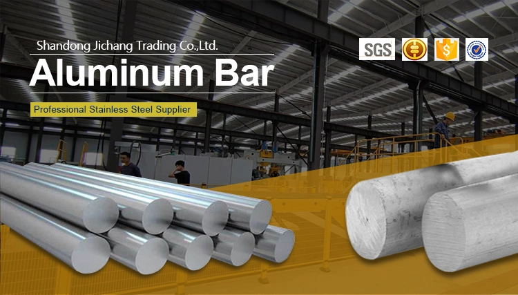 Cutting Size 2024 6061 6082 7075 Aluminio Round Bar / Aluminum Rod Price