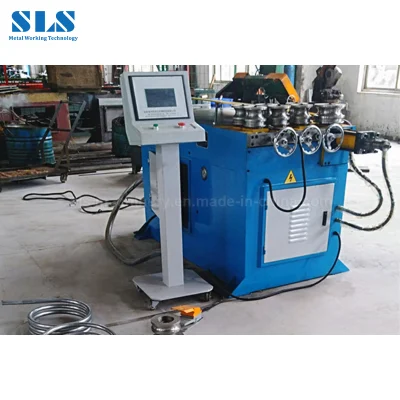 Outdoors Greenhouses Stent, Metal Steel / Galvanized Round / Square Profile Tube, Electric Hydraulic Large Radian Bend Pipe Rolling, CNC 7 Roller Bending Bender
