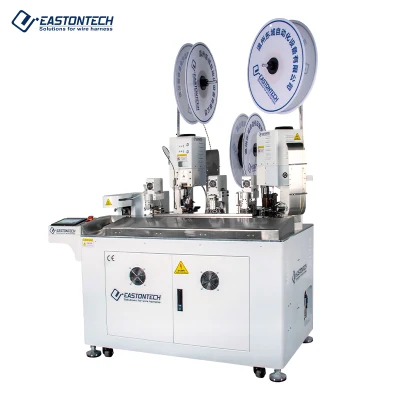 Shrink Tube Marking Insertion Heating Automatic Wire Stripping and Crimping Machine Wire Terminal Crimper