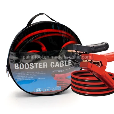 CE Portable Heavy Duty Clamp Car Emergency Tools 1500A Battery Jump Power Cable