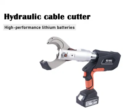  2024electric Dlj-105c Cable Cutter High Performance Lithium Battery Power Tools Ratchet Aluminum Battery Multi Hand Electric